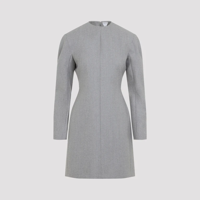 Compact Wool Mini Dress