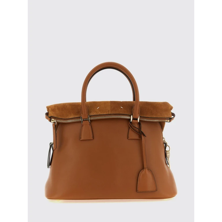 Medium 5AC Calfskin and Suede Handbag (SB1WG0085P8991HB672)