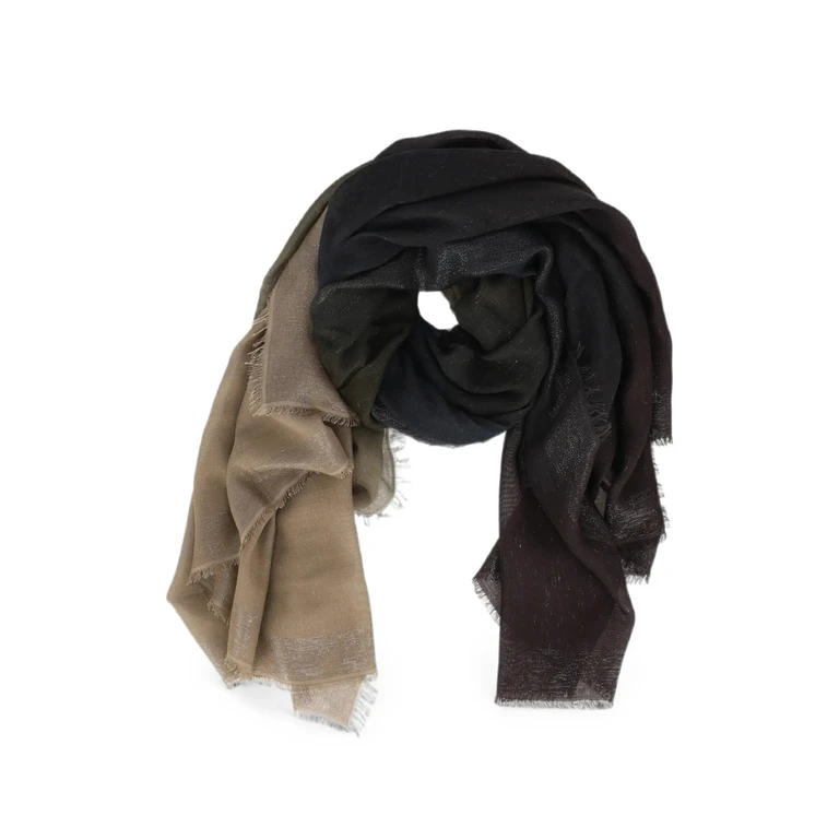 Diamante Frayed Scarf