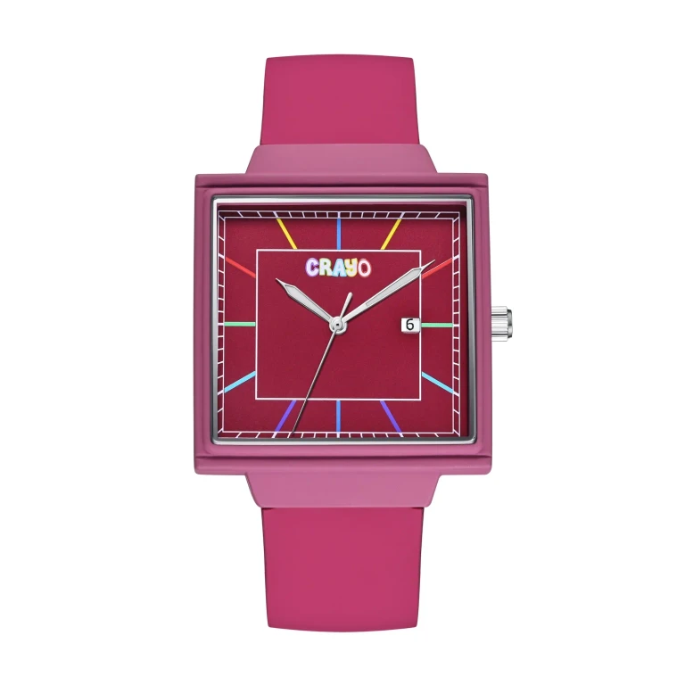 Dream Silicone-Band Watch - Pink