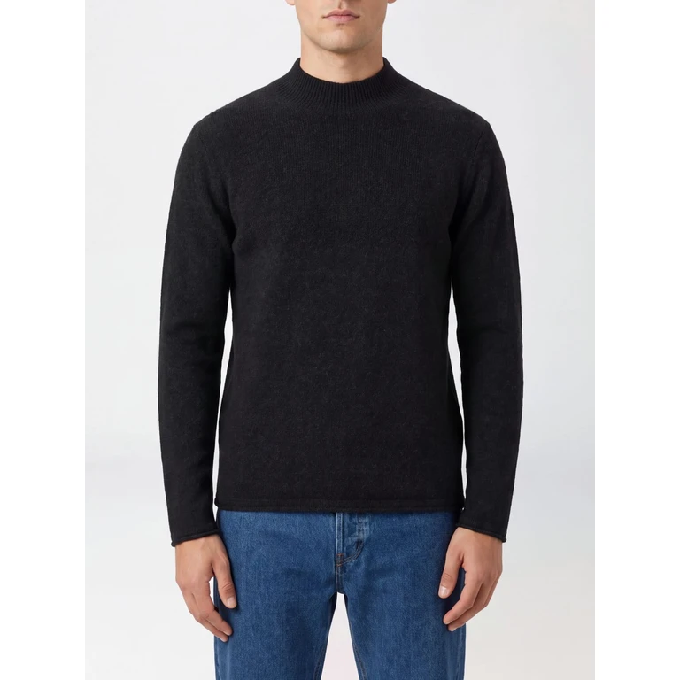 Jersey Roberto Collina de lana con cuello alto