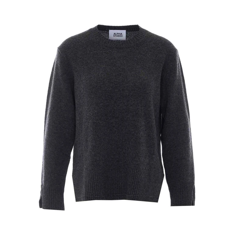 Pull Col Rond - Gris (8300C2204)