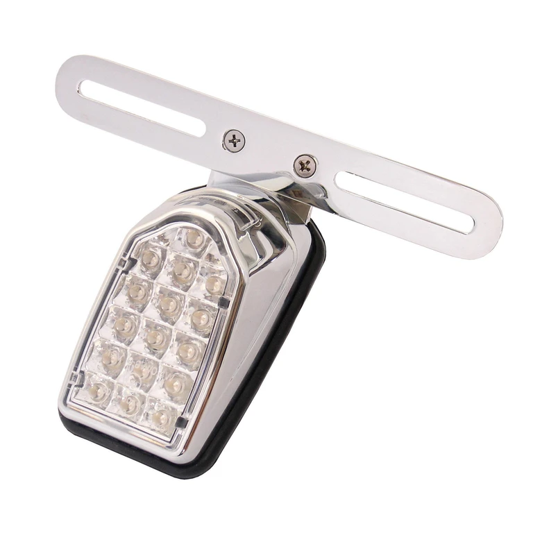 Mini Tombstone LED Rear Light With Clear Lens