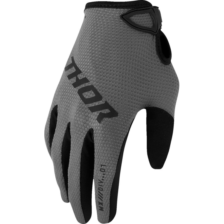 3331-0300 - Thor Womens Ridemode Static Gloves Small - Black/Grey