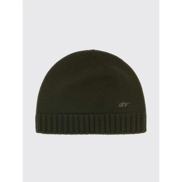 Ribbed Wool Beanie Hat with a Classic Cuffed Design (A00470V72Z03143)