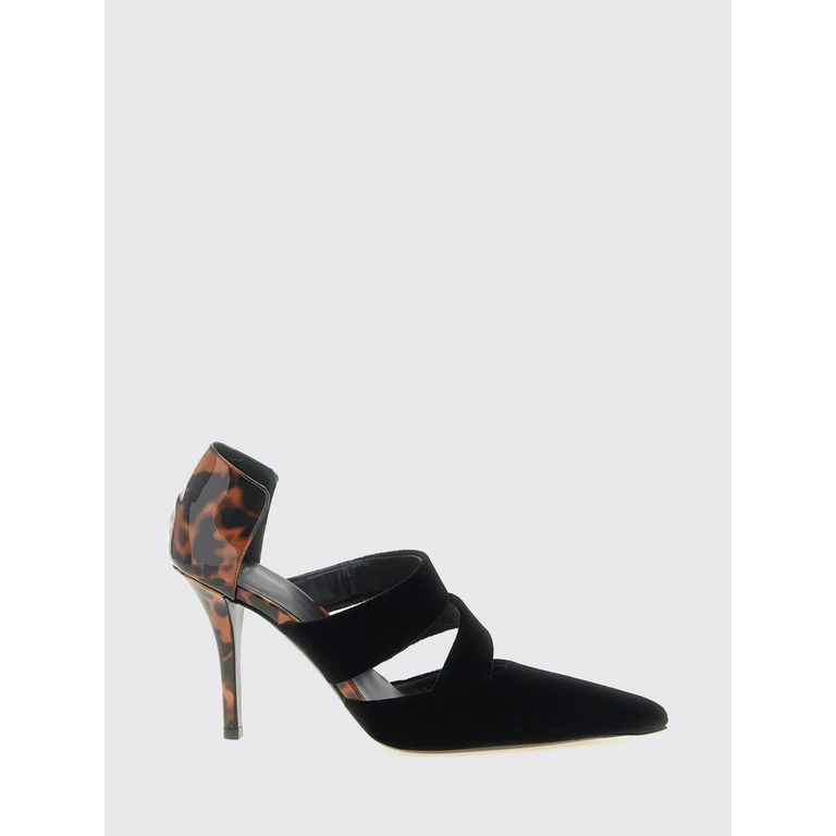 Spitzer Lackpump mit Schildpatt-Print