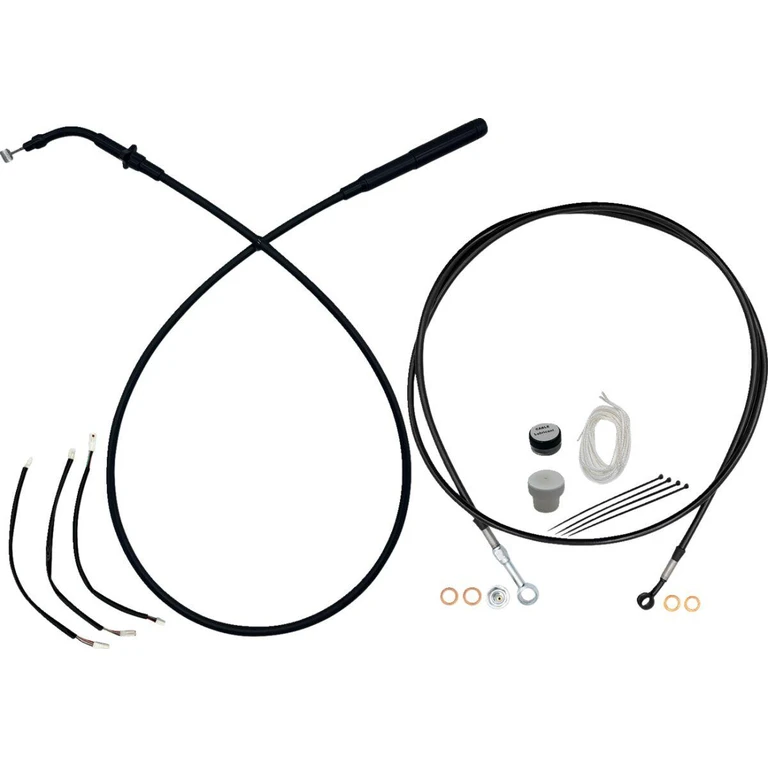 249010-B - Fat Baggers Inc. EZ Install Kit For Harley Davidson FLHX 1923 2024-2026 25.5cm (10") - Black