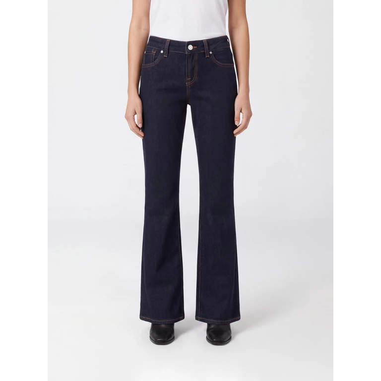 Low Cigarette Jeans in Dunkelblau