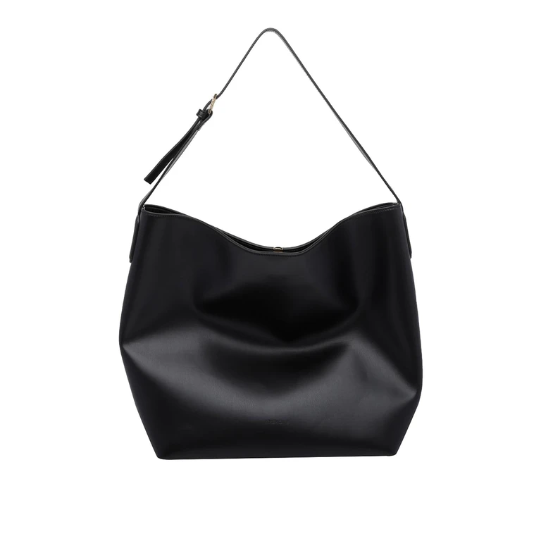 Themoirè Sac Porté Épaule - Noir (262WTMZ00OOVF0303A)