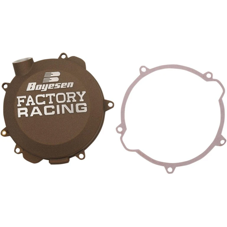 CC-41AM - Boyesen Factory Clutch Protector For Gas Gas MC125 2021-2023 - Chrome/Gold/Magnesium