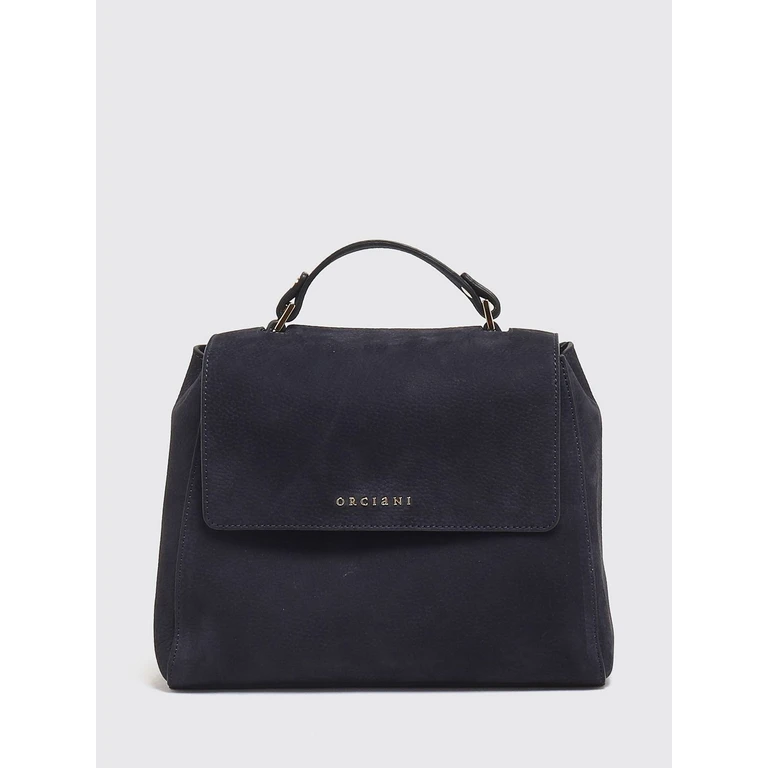 Sveva Hammered Leather Handbag with Removable Shoulder Strap (B01999NBUNOTTE)
