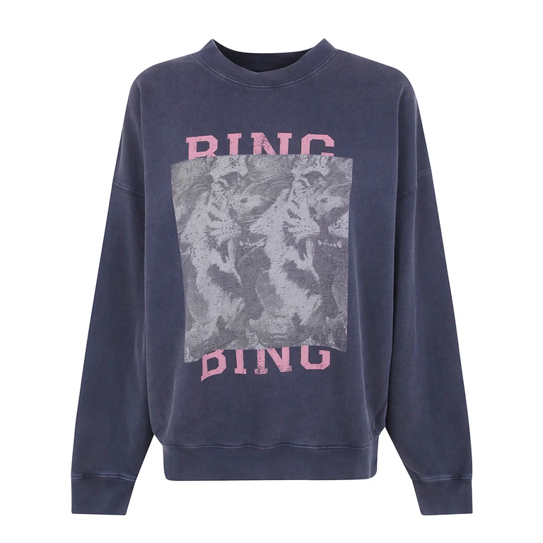 ANINE BING Sweatshirt "Miles" Tiger Bing