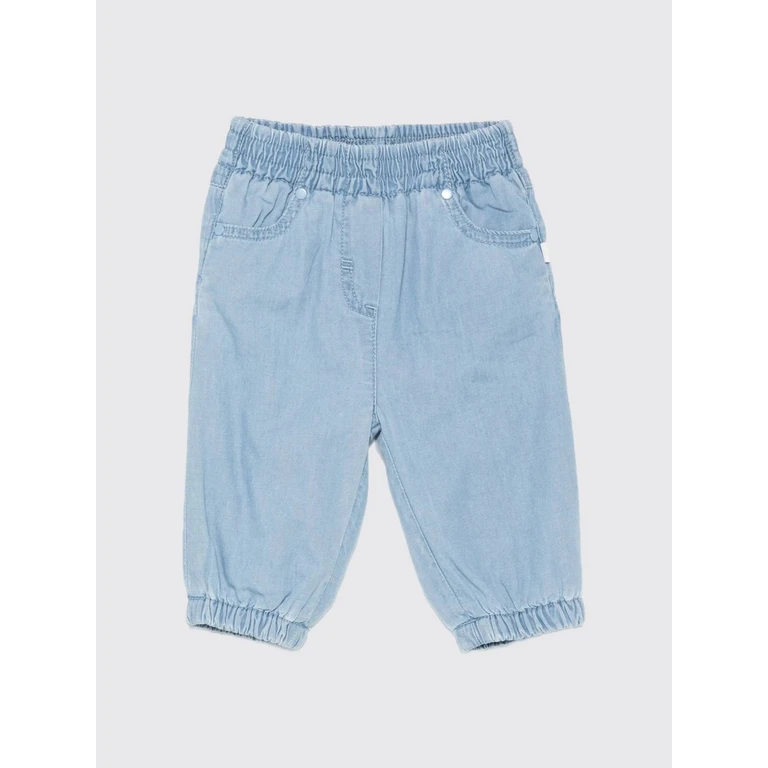 Embroidered Denim Jeans with Elastic Waistband (TZ6040Z0161600)
