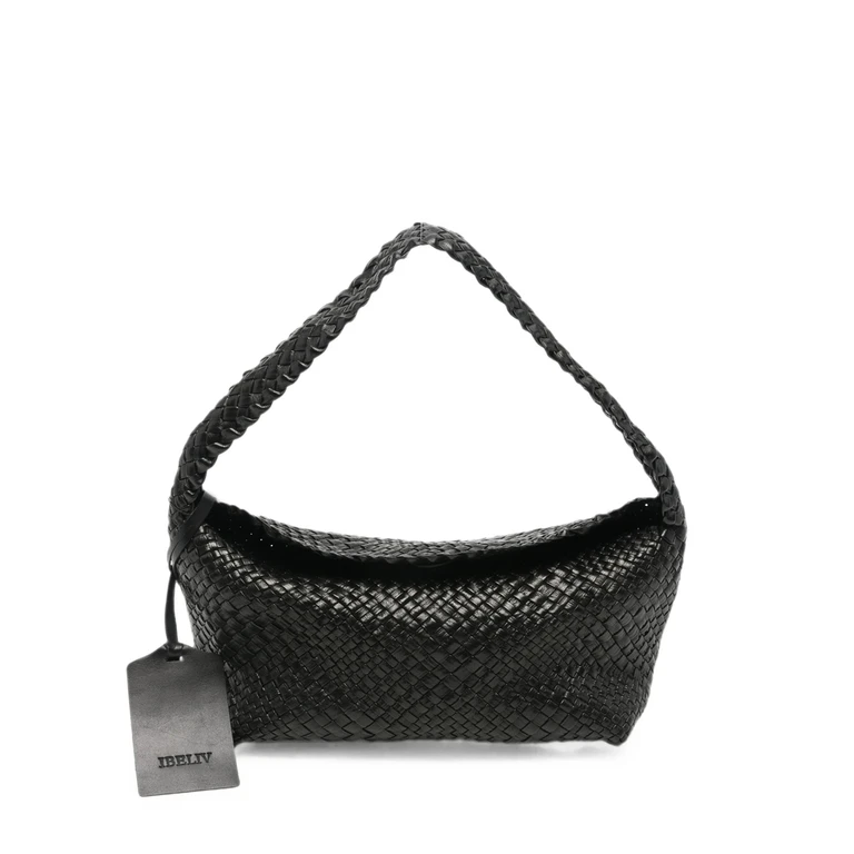 Aura Woven-leather Tote Bag