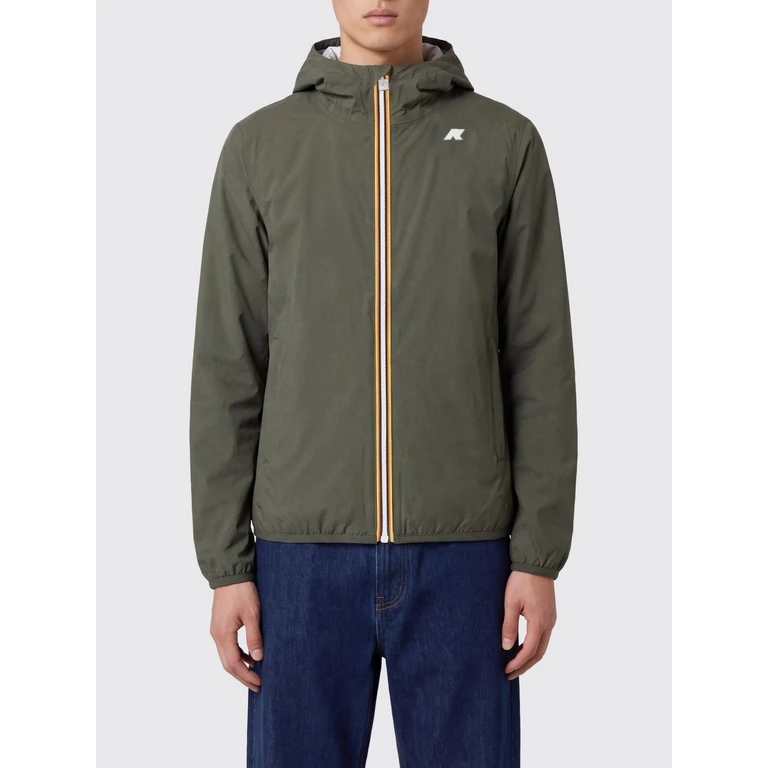 Reversible Hooded Windbreaker in Recycled Nylon (K6128VWDD5)