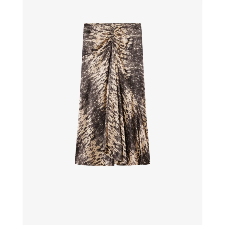 Jupe Midi - Beige (JU0575FAD4J12I90BE)
