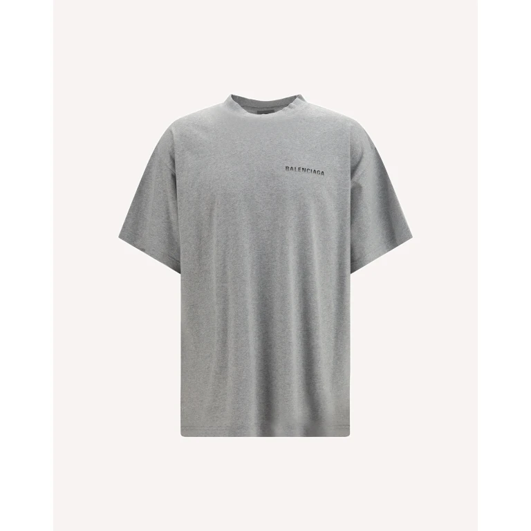 BALENCIAGA Cotton logo T-shirt Male XL