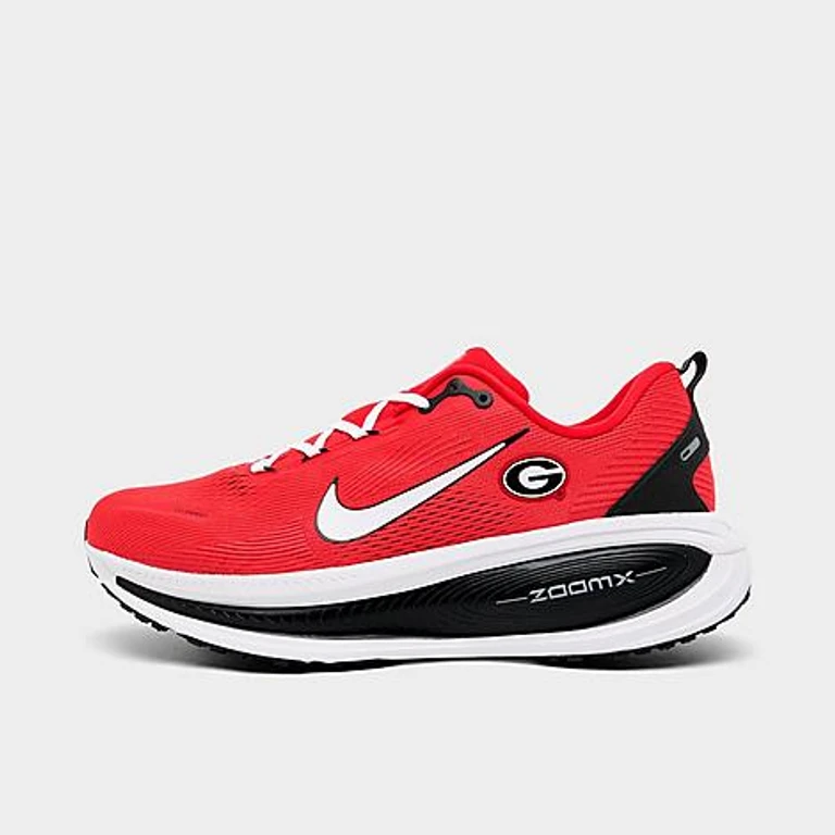 Men's Vomero 18 Georgia Bulldogs Running Shoes in University Red/Black/White Size: 7.5