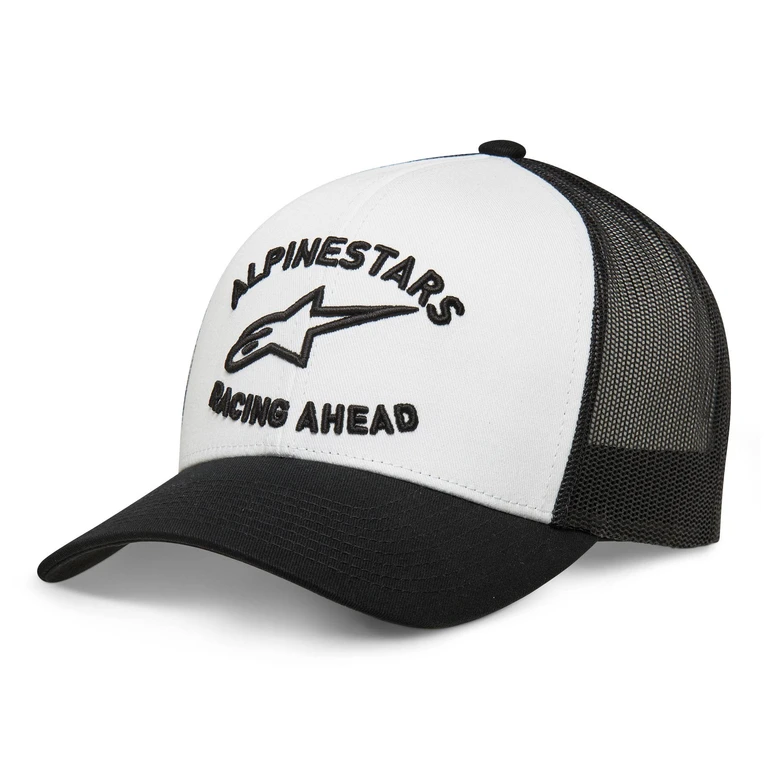 51425 - Alpinestars Triple Trucker Hat White Black White