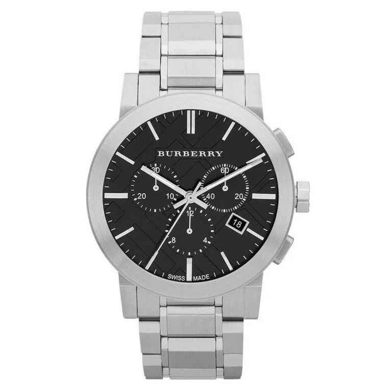 BU9351 Chronograph Black Dial Stainless Steel Men's Watch