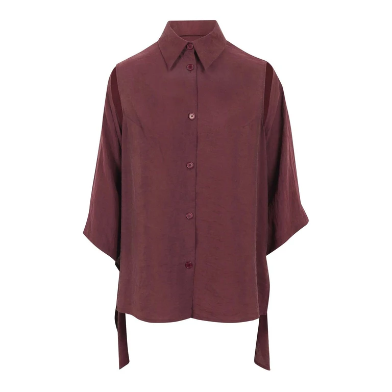 Chemise - Rouge (TIRAK8918WINE)