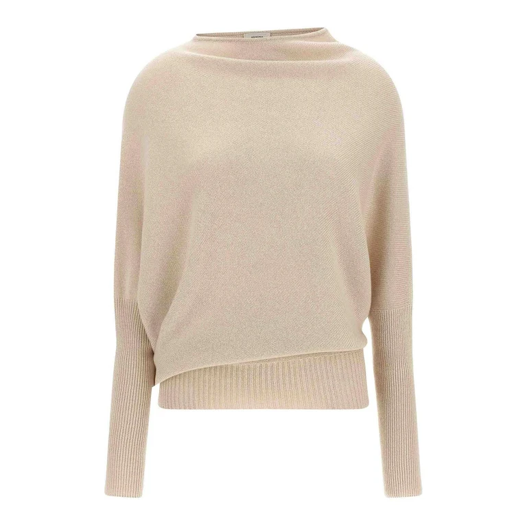 Agnona Pull Col Rond - Beige (K5100584K080QN14)