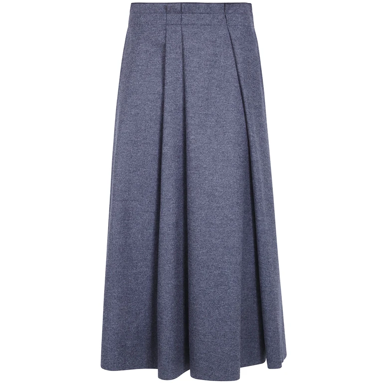 Wide Gathered Skirt "Savy"