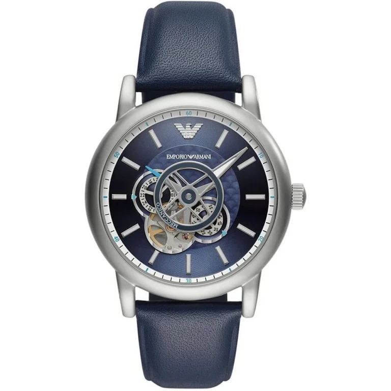 AR60011 Chronograph Automatic Blue Dial Men's Watch
