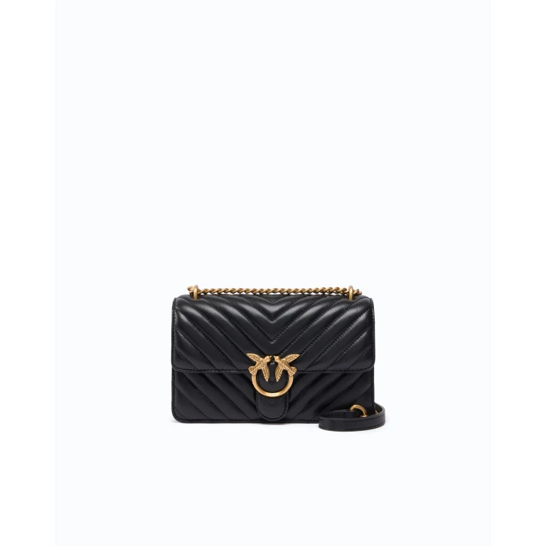 Borsa a spalla Love Bag One in nappa matelassé