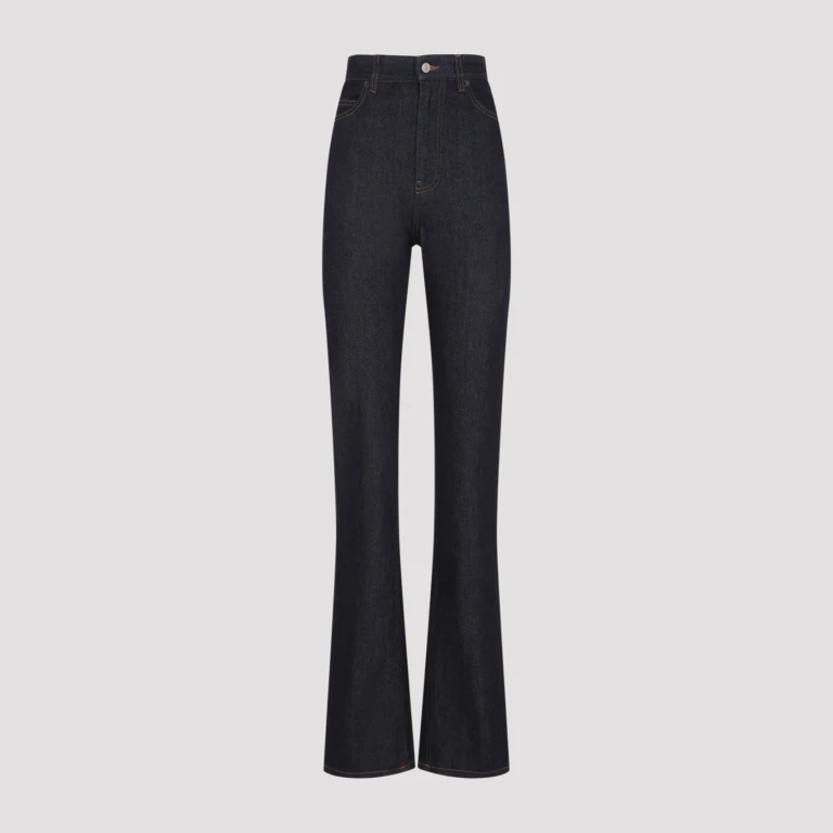 High Waist Slim Jeans