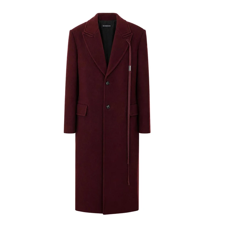 Manteau Au Genou - Rouge (14262FA510389)