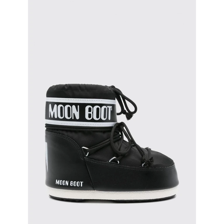 Low Nylon Snow Boots with Logo and Adjustable Laces (1409340DN001)