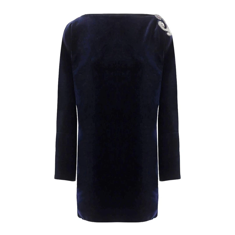 Kurzes Kleid - Schwarz