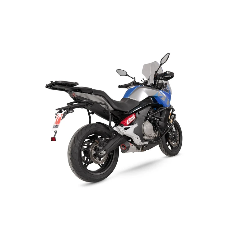 RCF50SEO - Scorpion Serket Taper Slip-On Stainless Steel For CFMOTO 650 MT 2022-2025