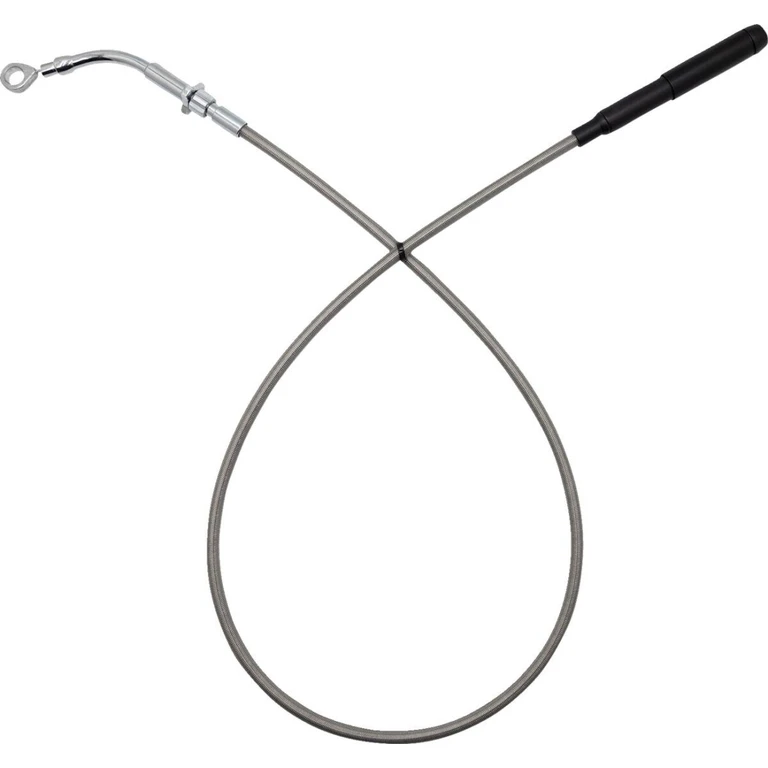 118000-C - Fat Baggers Inc. EZ Install Clutch Cable For Harley Davidson FLH 1868 ABS 2021 Standard Standard - Chrome/Silver