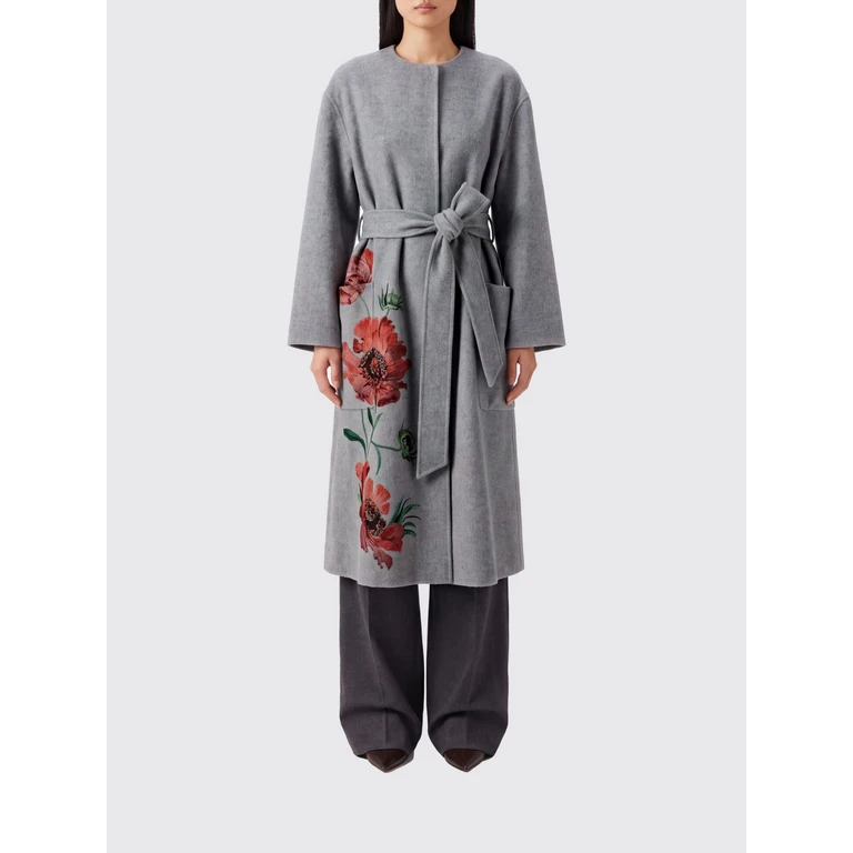 Coat Woman color Grey (PF26C1180141003BELLEEPOQUE)