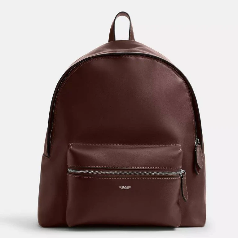 Ridgewood Leather Backpack In Maple
