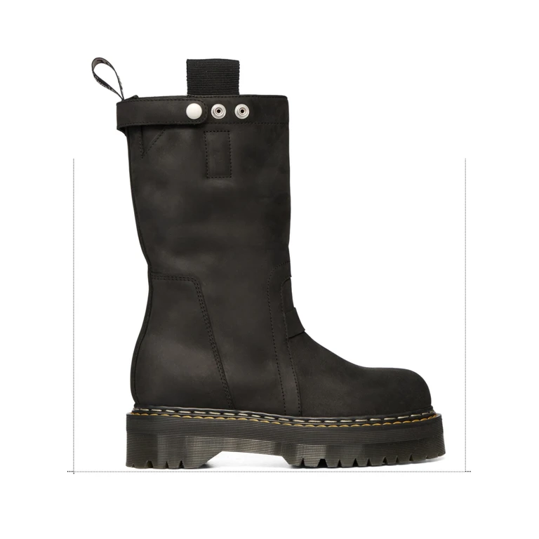 Leather Boots "Quad Sole Pull On"