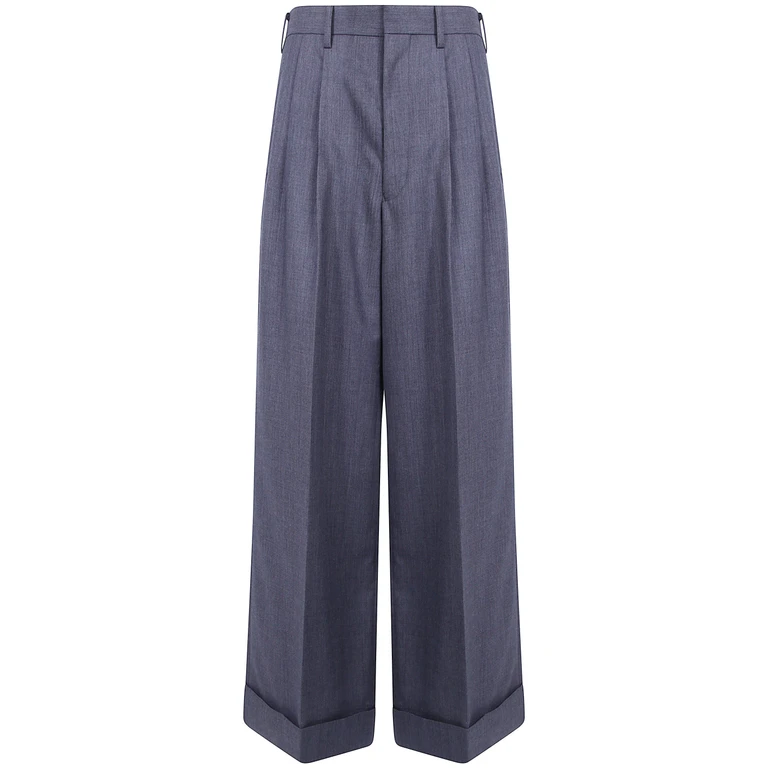 Wool Serge Trousers