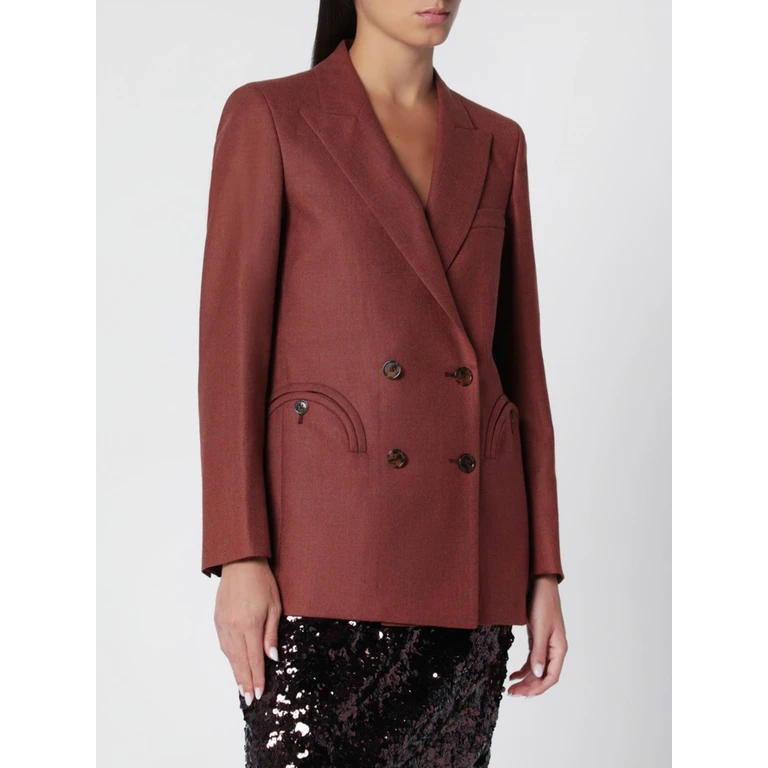 Jacket Woman color Brown (BZEBD19PAER010)