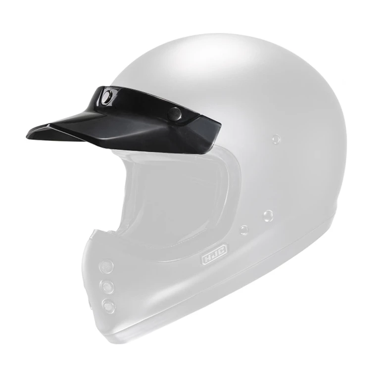 61372 - HJC V60 Black Peak Motorcycle Helmet
