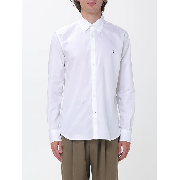 Button-Down Collar Casual Shirt in Oxford Cotton (202AQ299V0031)