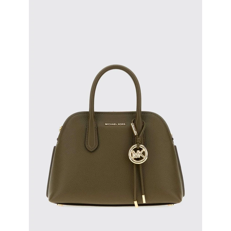 Freddie Mini Leather Handbag with MK Monogram and Logo Charm (30T6GX4S2LLODEN)