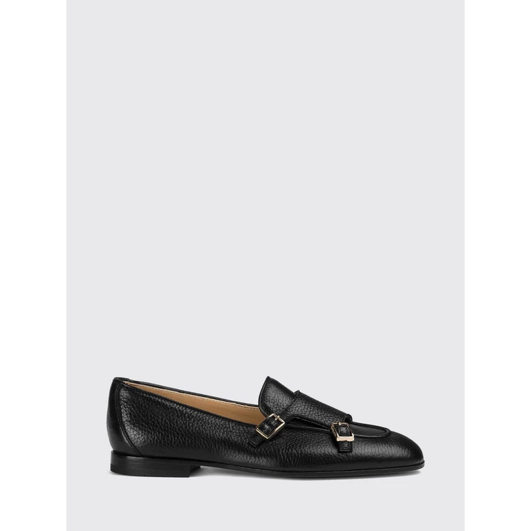DOUCAL'S Deerskin Double Monk Strap Shoes with Raised Moc-Toe (DD8877MEGNUF054NN00)