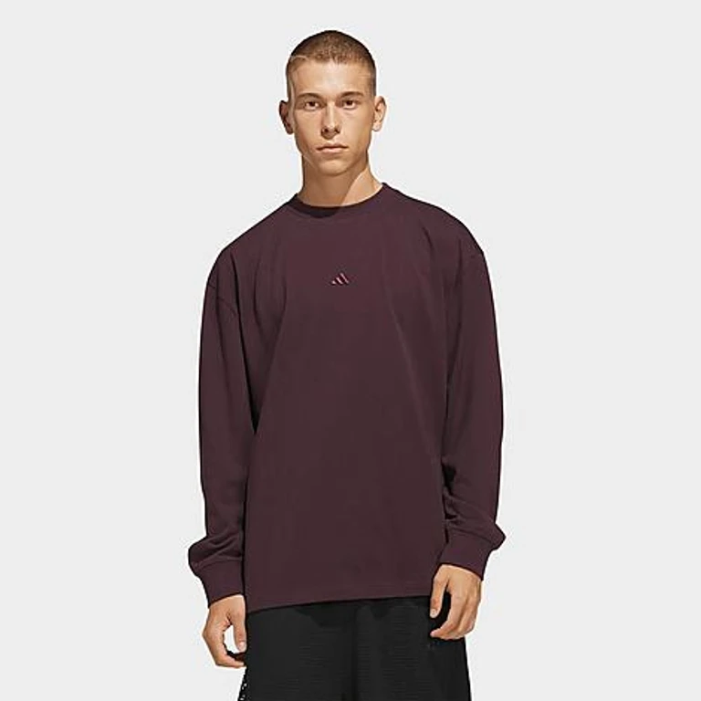 Basketball Single Jersey Long-Sleeve T-Shirt