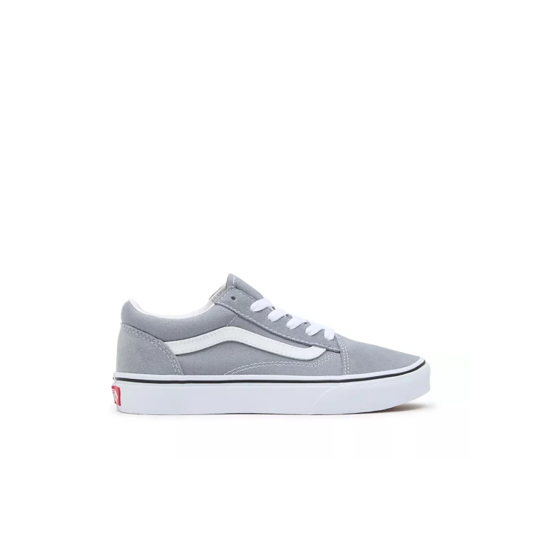 Old Skool Men's Sneakers - Light Grey Suede/Canvas Low-Top