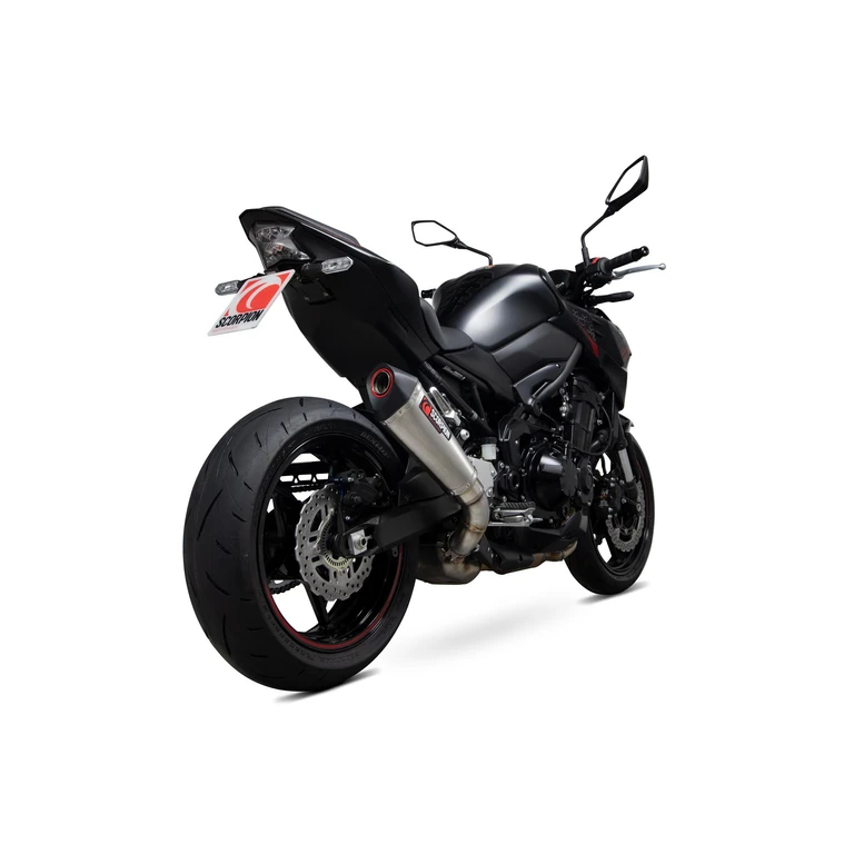 RKA136SEO - Scorpion Serket Taper Stainless Steel Slip-On Exhaust - Kawasaki Z900 (Euro 5) 2020
