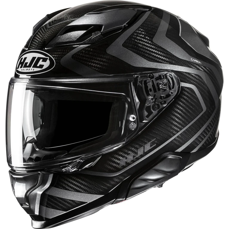 F71 Carbon Nevio Motorcycle Helmet S Black (MCS)