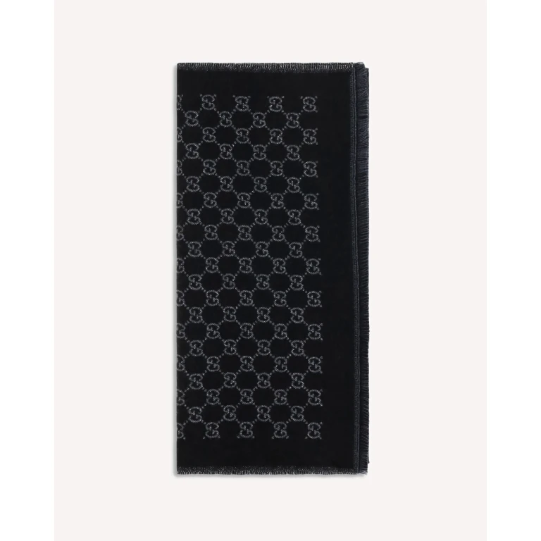 Miss Stenny GG Monogram wool Scarf Female UNI