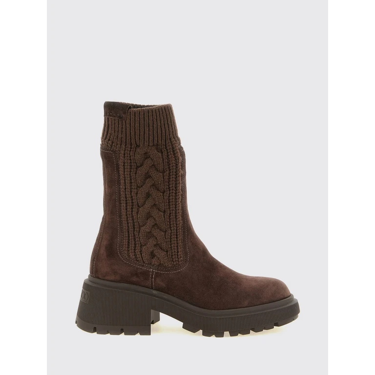 Bottines Jimmy Choo Tamia en chocolat
